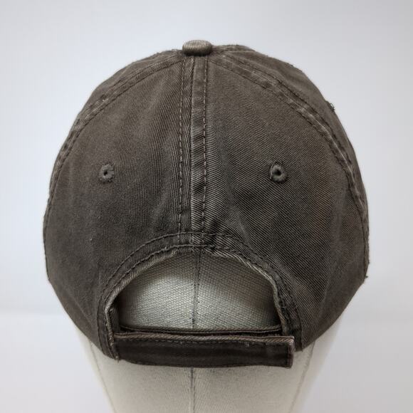 Georgetown Hoyas Bulldog Mascot Marines Baseball Cap Brown One Size Drew Pearson - Picture 6 of 9